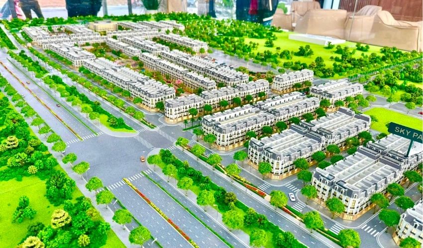 Khu đô thị Hoàng Huy Green River nằm cách trung tâm hành chính mới Thủy Nguyên 2 phút