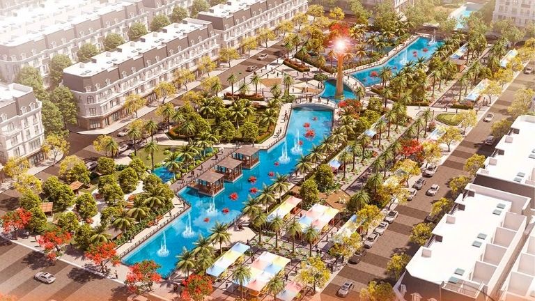 Tiện ích nội khu bên trong Hoàng Huy New City rất đẳng cấp