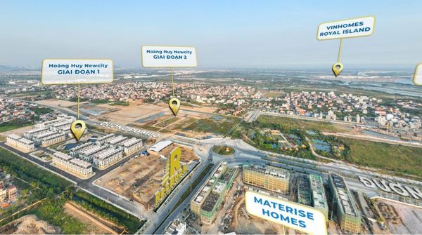 Tiến độ mới nhất của giai đoạn 2 dự án Hoàng Huy New City