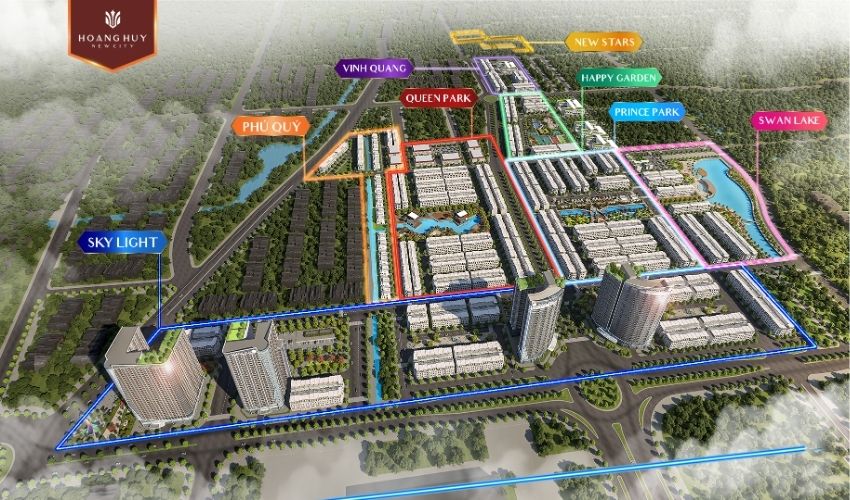 Hoàng Huy New City – Dự án biểu tượng của Thủy Nguyên
