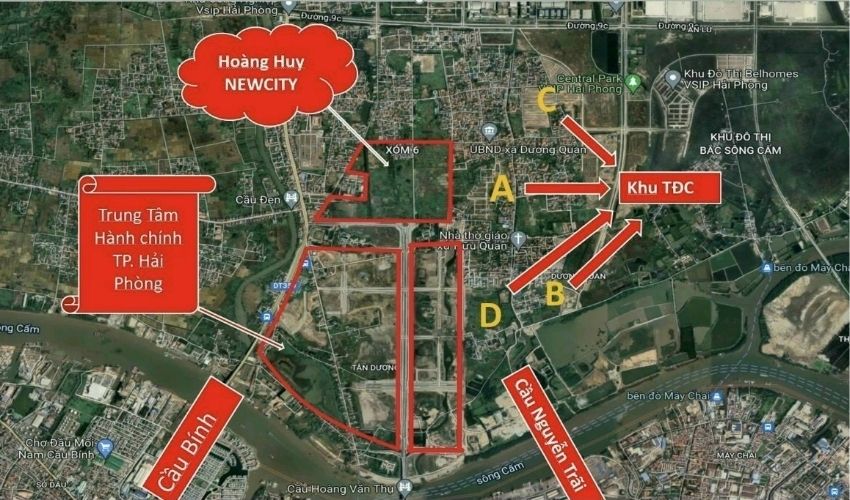 Hoàng Huy New City có kết nối top 1 tại Hải Phòng