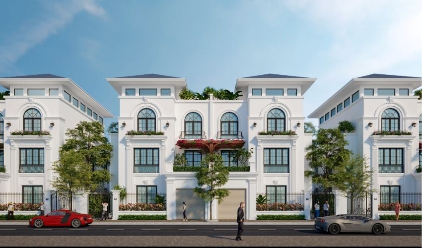 Biệt thự Song Lập Hoàng Huy New City