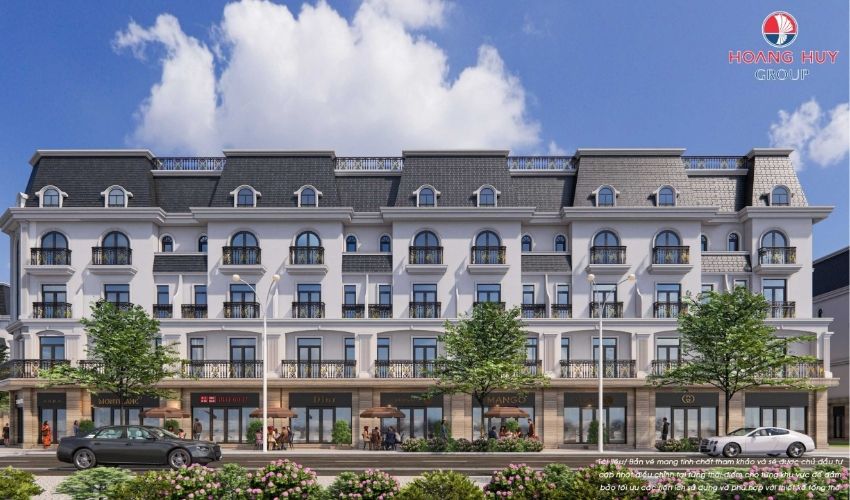 Mẫu thiết kế nhà liền kề Hoàng Huy New City