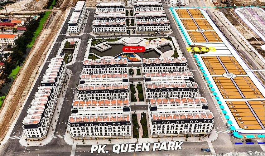 Một góc dự án Hoàng Huy New City - một trong những dự án trọng điểm của CRV