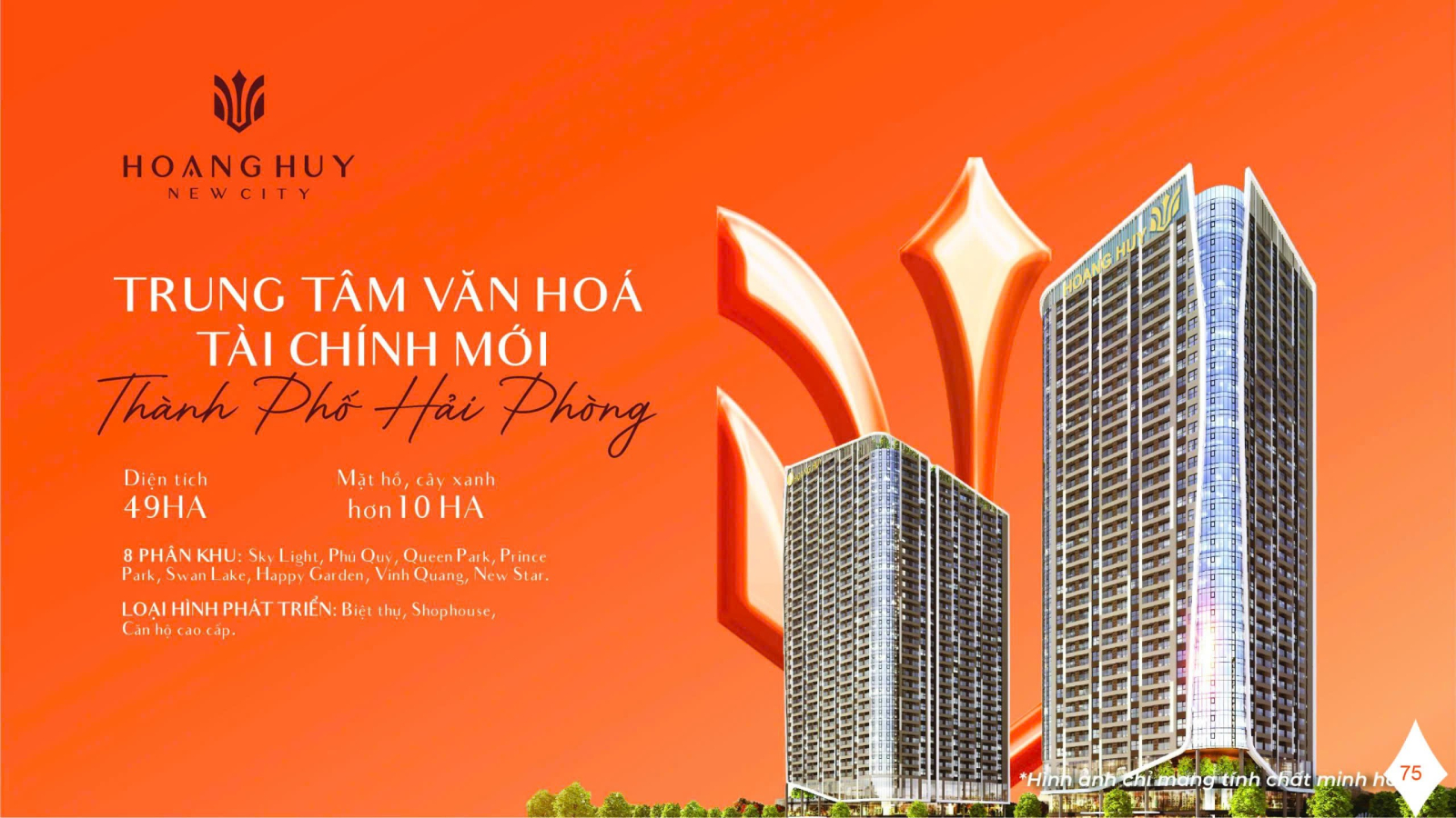 Hoàng Huy New City - Trung tâm văn hóa tài chính mới của thành phố Hải Phòng