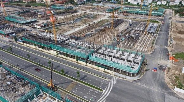 Tiến độ xây dựng Hoàng Huy New City giai đoạn 2