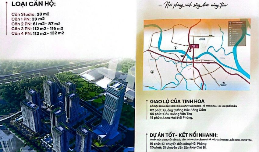 Dự án Hải Phòng Central Point — “đối diện Trung tâm Chính trị — Hành chính mới”