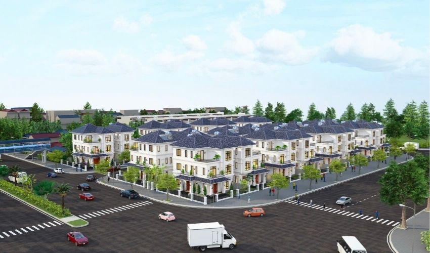 Phối cảnh tổng thể dự án Nam Hải Central Park Hải An